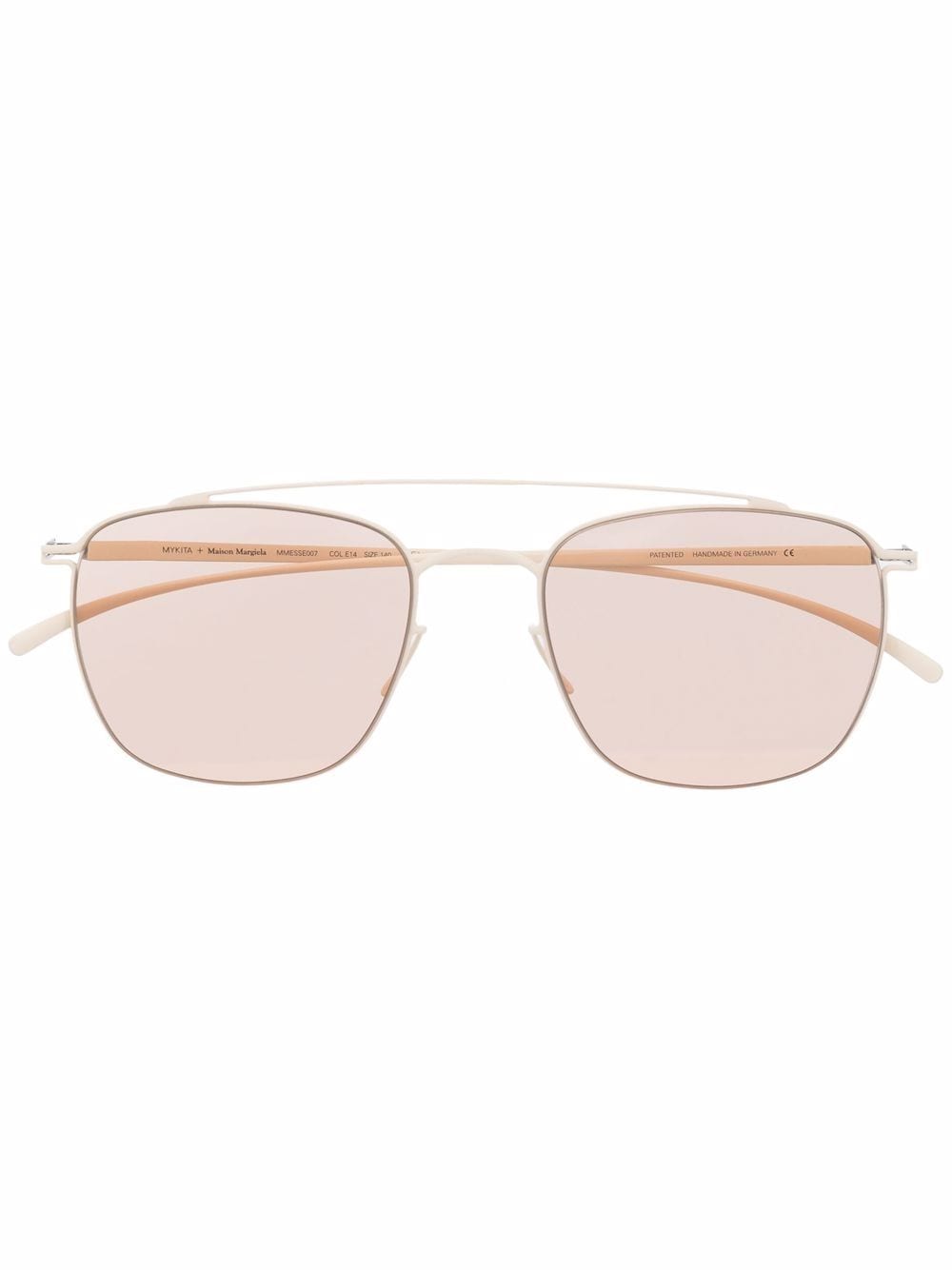 

Mykita x Maison Margiela pilot-frame sunglasses - Neutrals