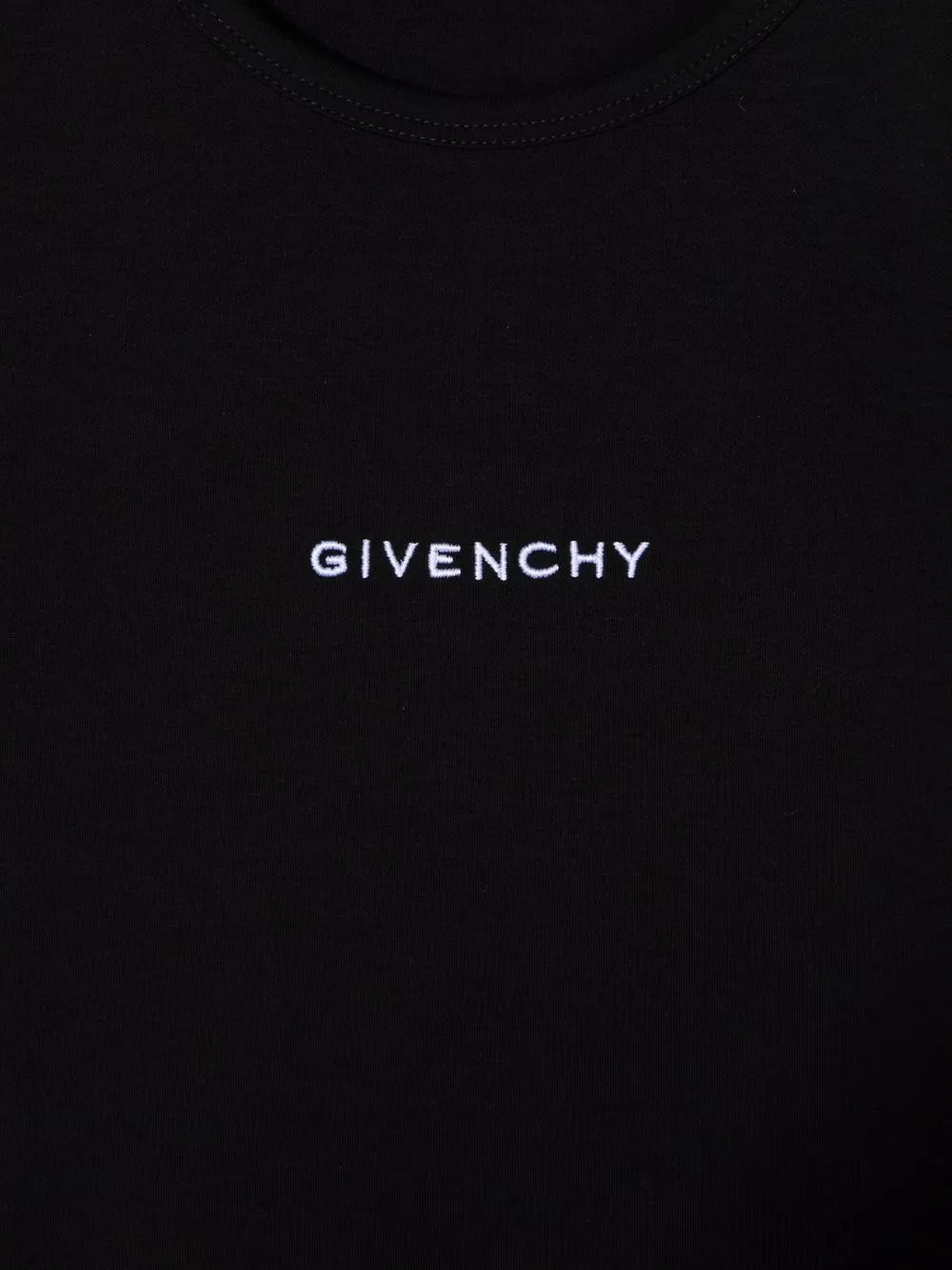 фото Givenchy kids топ с вышитым логотипом