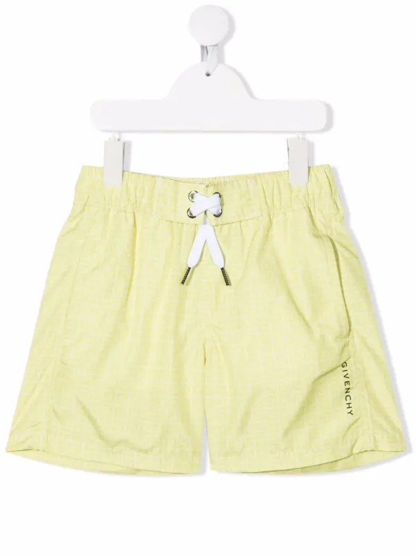 yellow givenchy shorts