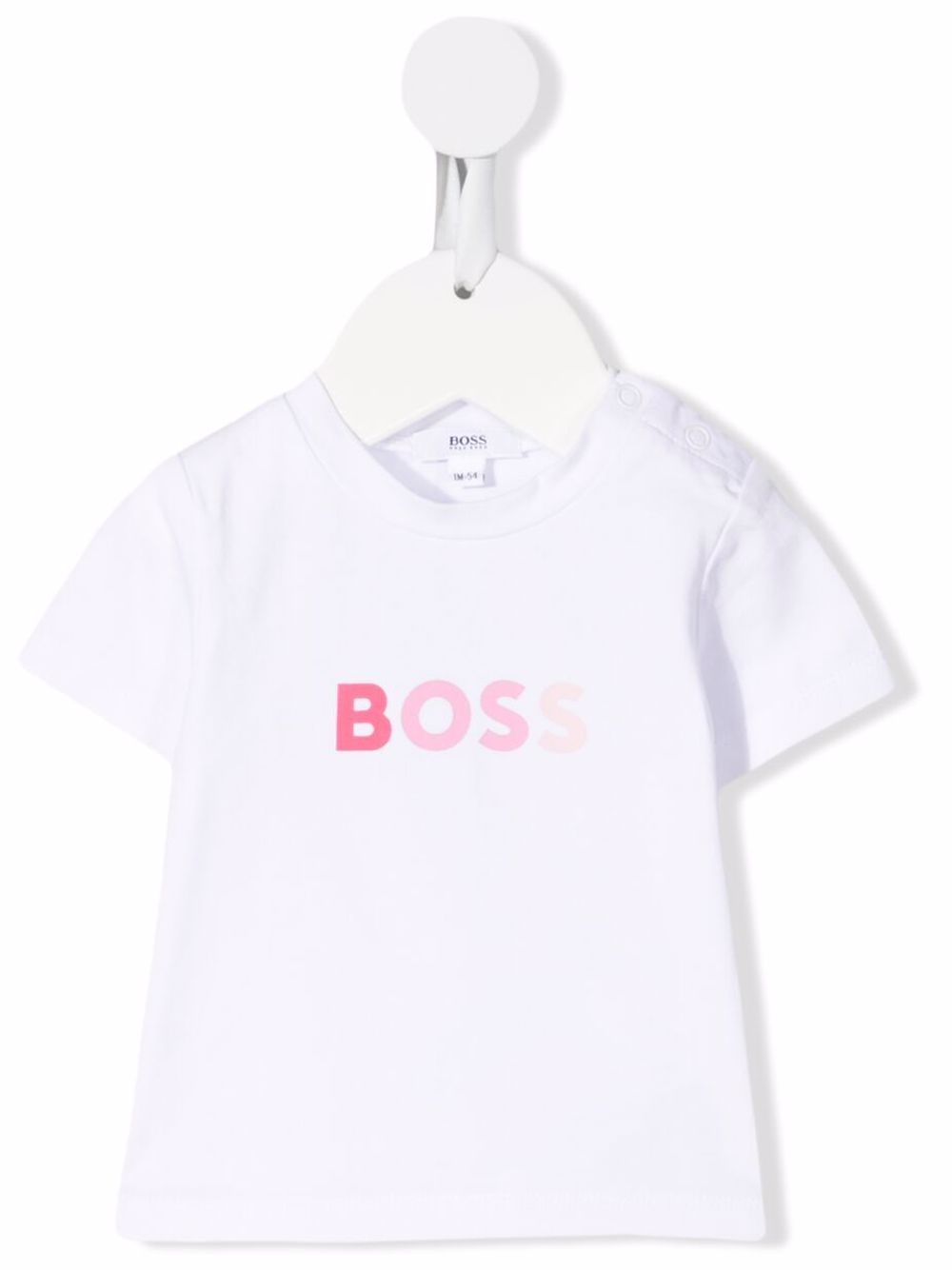 

BOSS Kidswear playera con logo estampado - Blanco