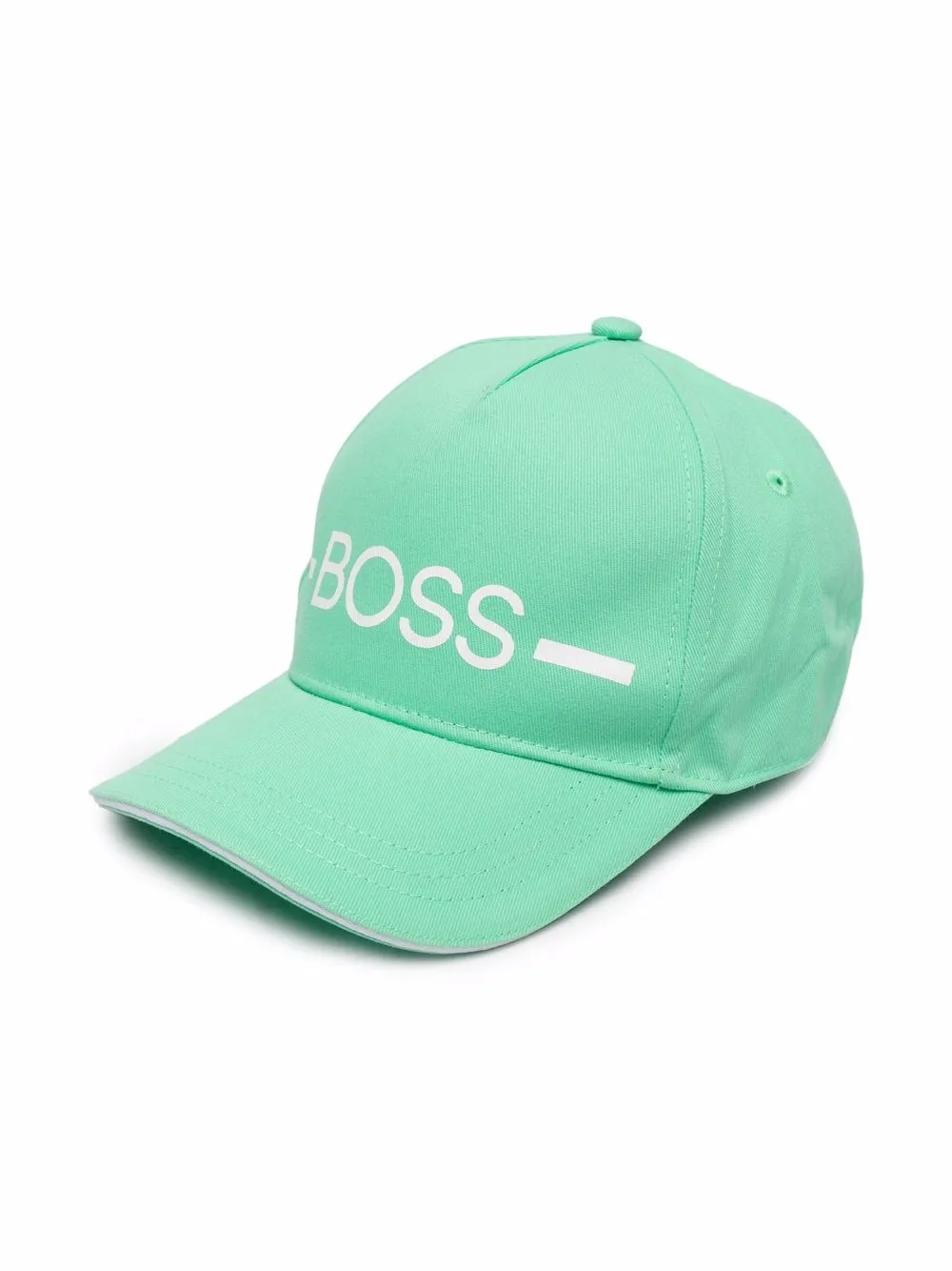 

BOSS Kidswear gorra con logo estampado - Verde