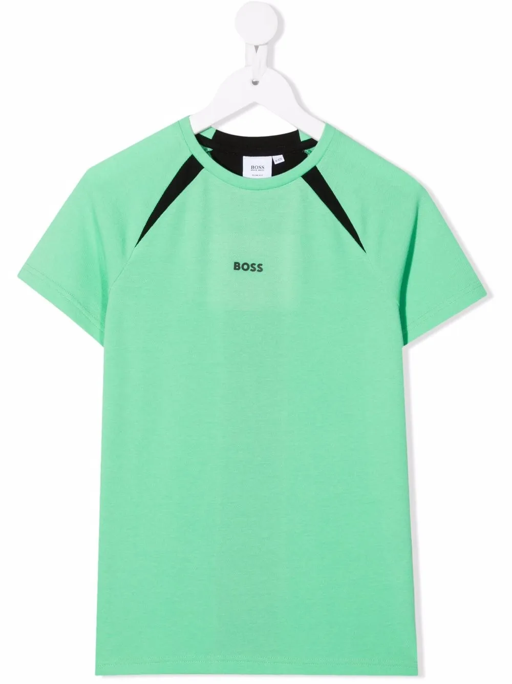 

BOSS Kidswear playera con logo estampado - Verde