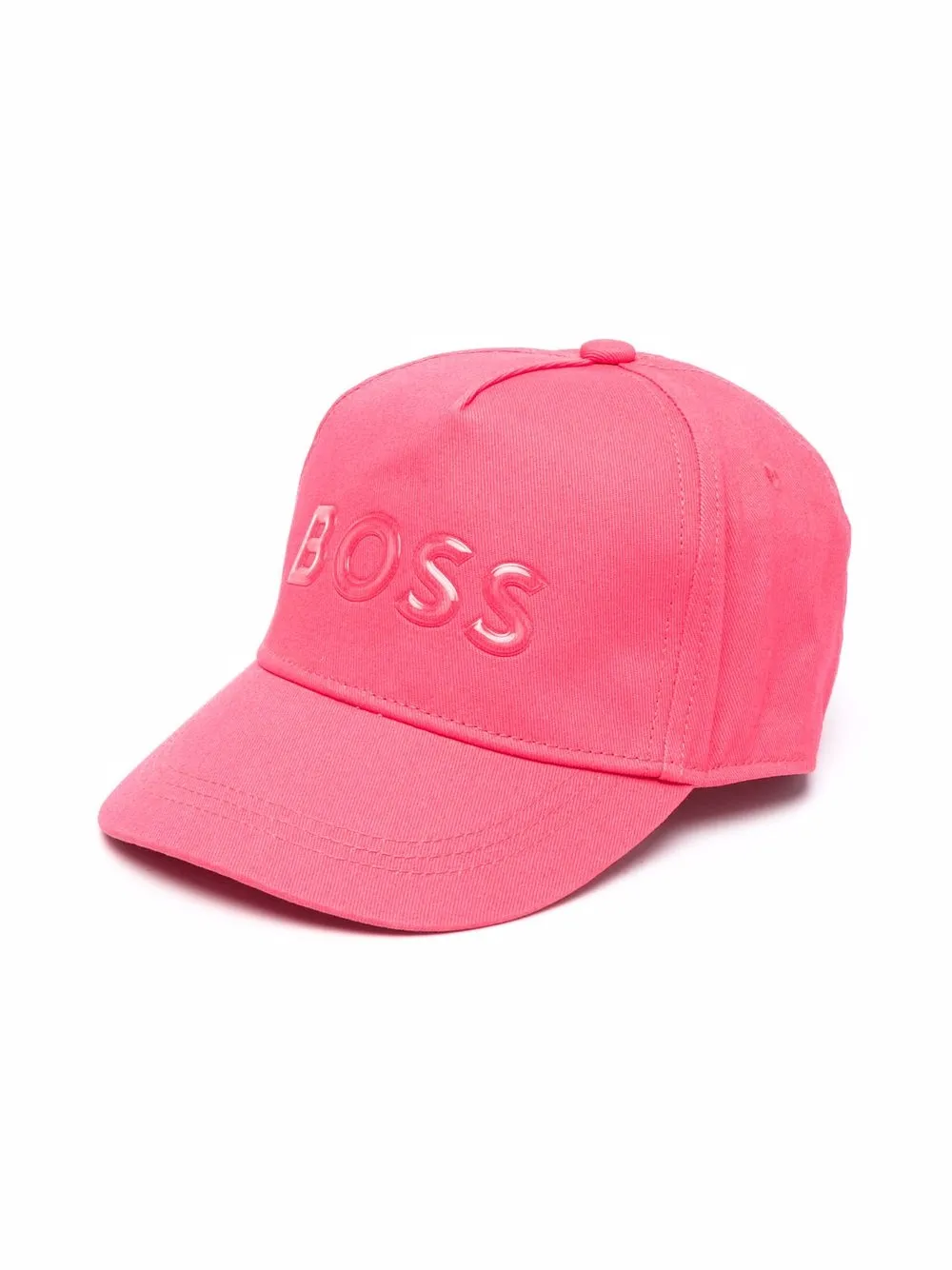 

BOSS Kidswear gorra con logo en relieve - Rosado