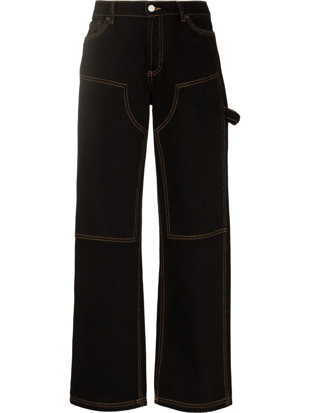 

Still Here staight-leg cargo trousers - Black