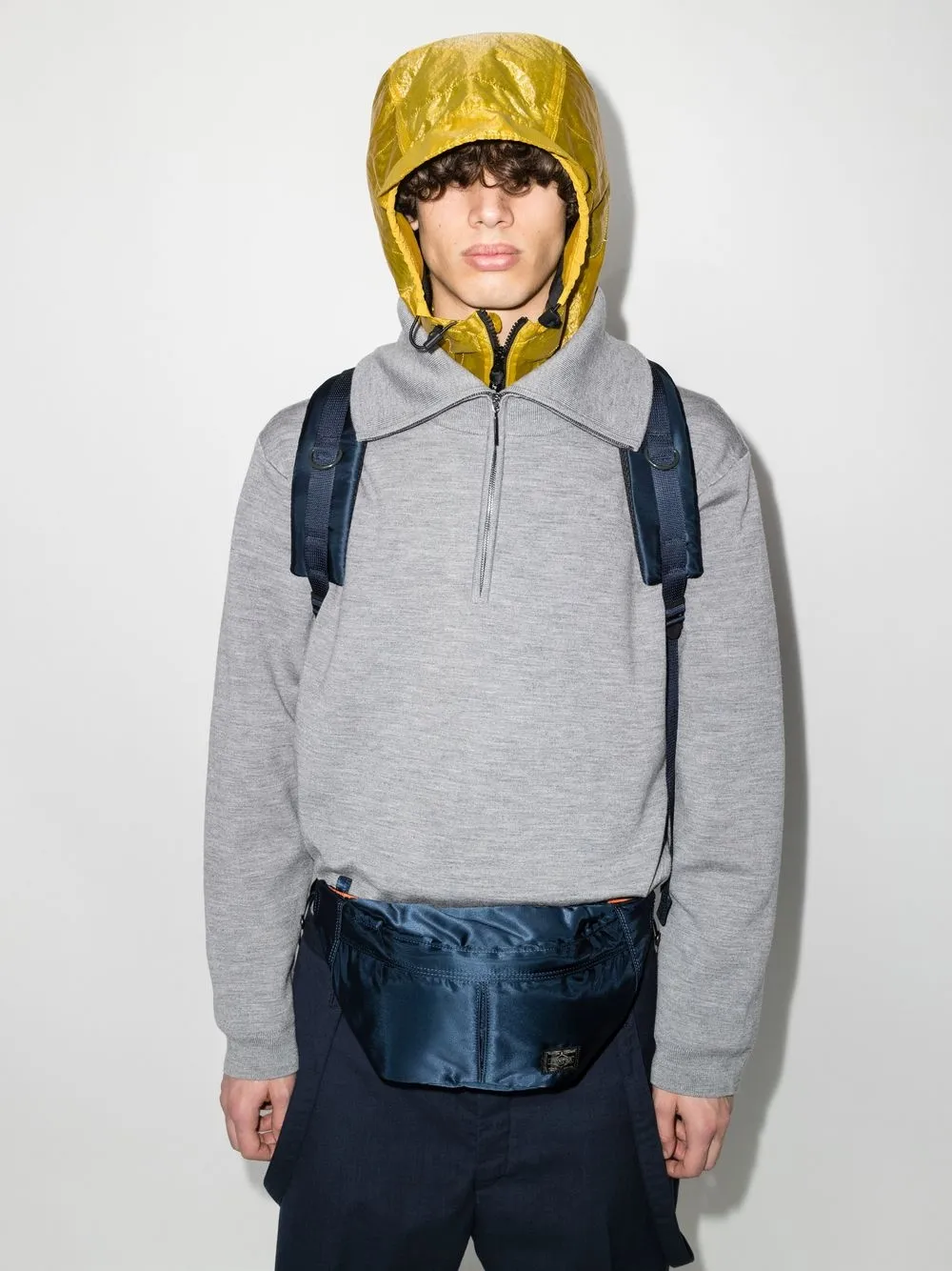 Porter-Yoshida & Co. Satijnen heuptas - Blauw
