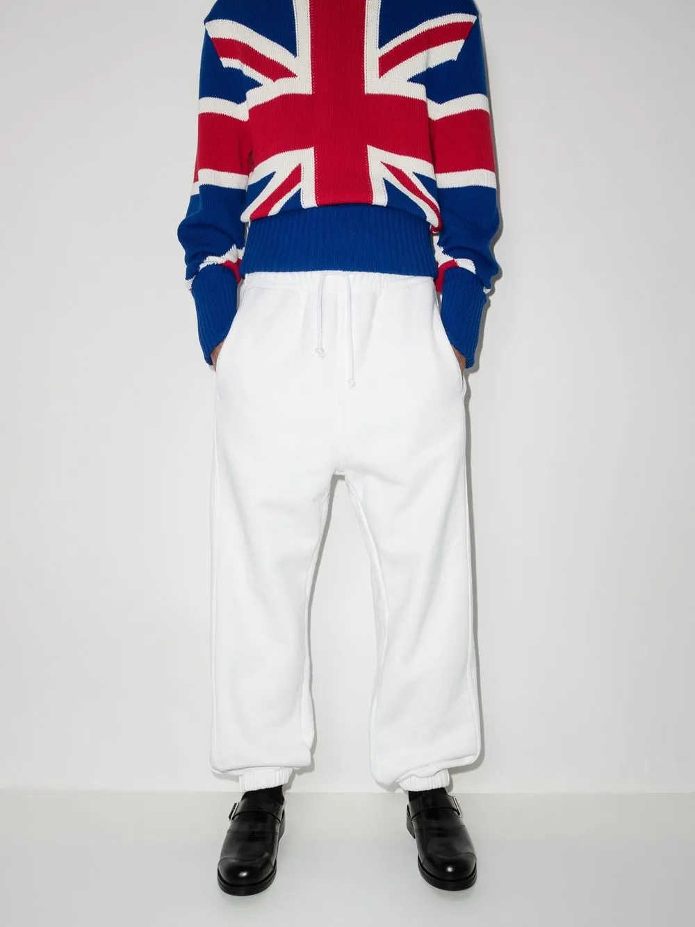 Stefan Cooke jersey-fleece Oversized Track Pants - Farfetch