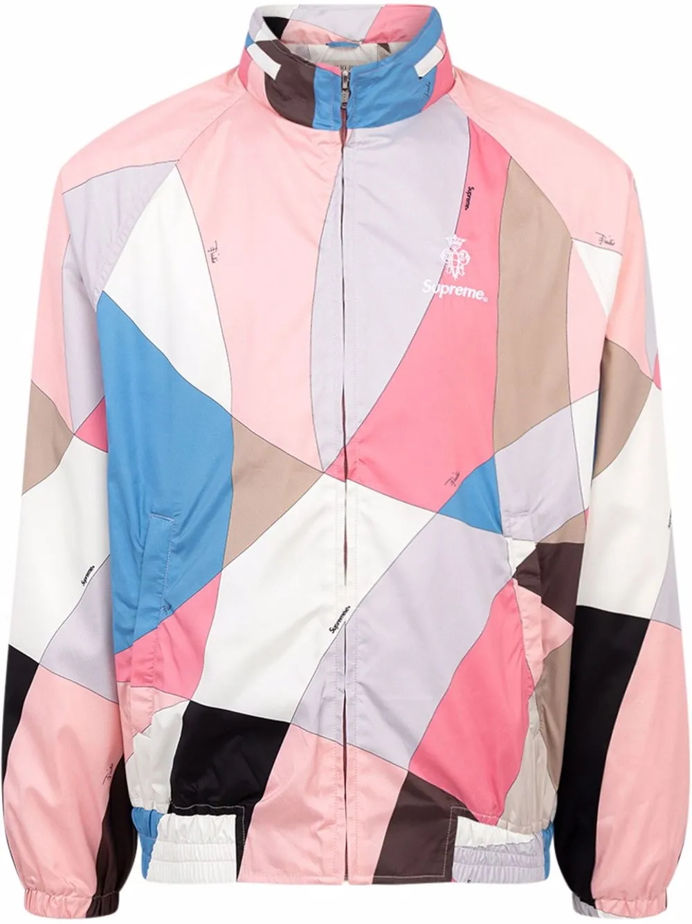 

Supreme chamarra deportiva de Supreme x Emilio Pucci - Rosado