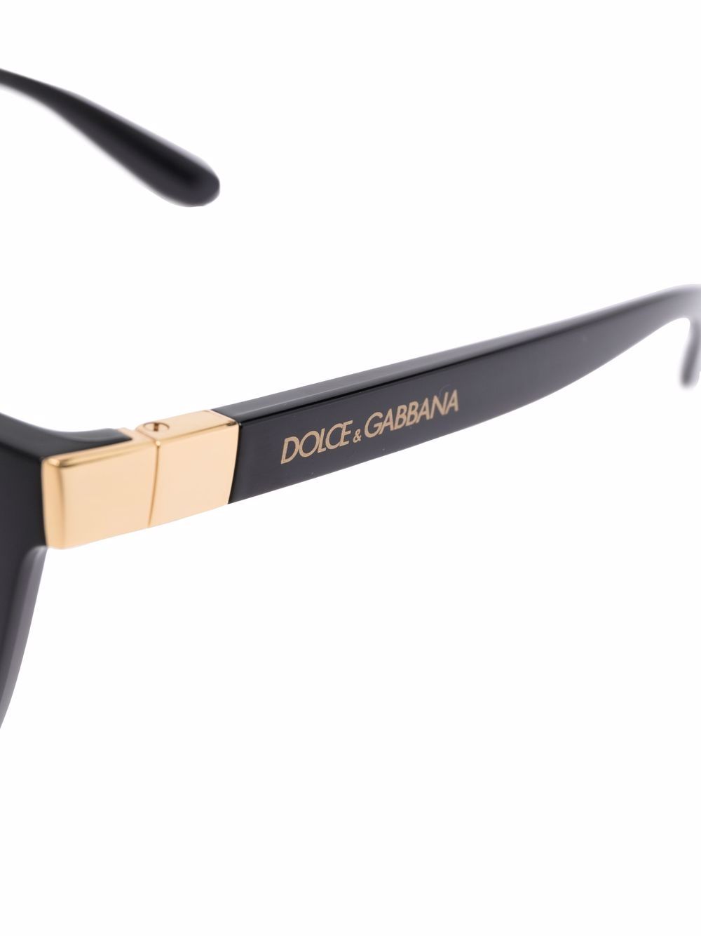 фото Dolce & gabbana eyewear очки в оправе 'кошачий глаз' с логотипом