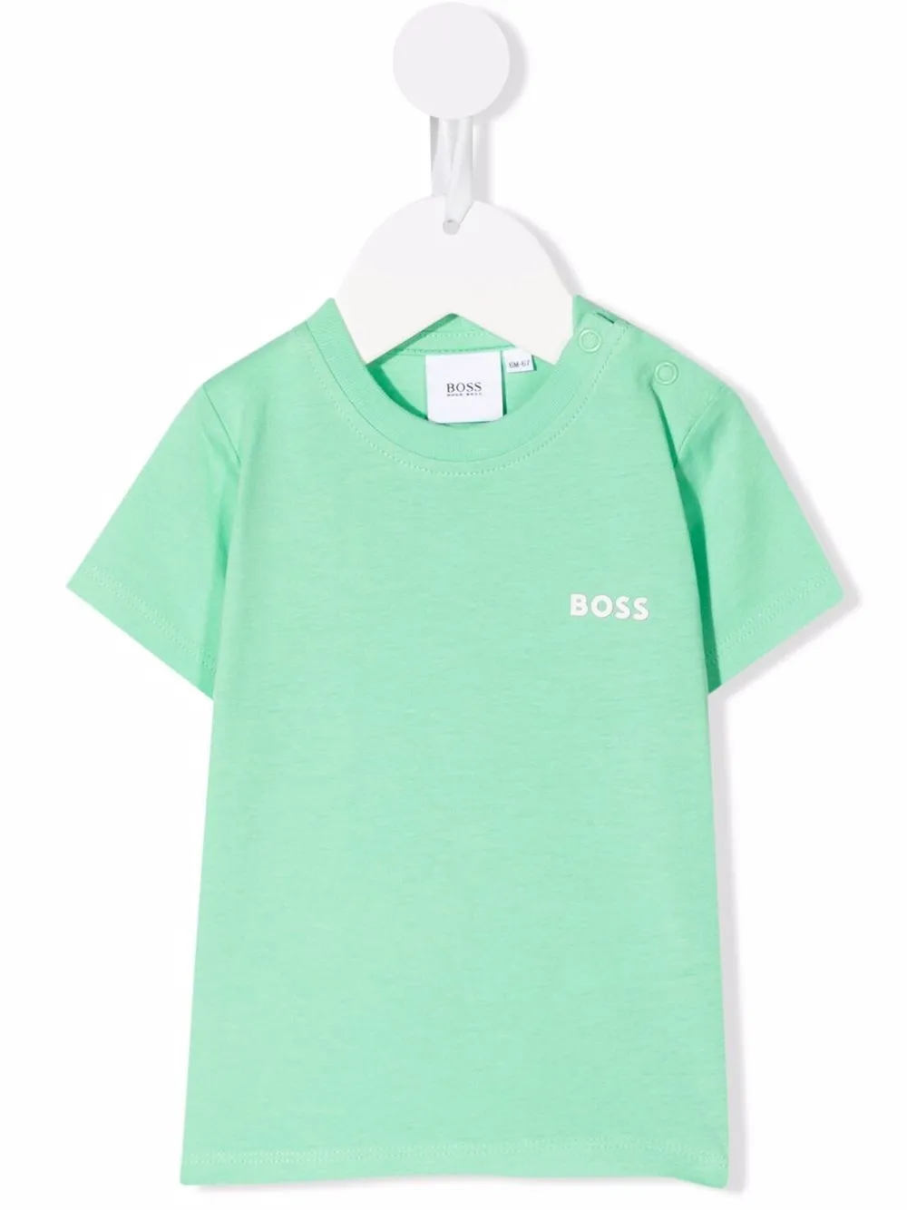 

BOSS Kidswear playera con logo estampado - Verde