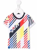 BOSS Kidswear colour-block T-shirt - White