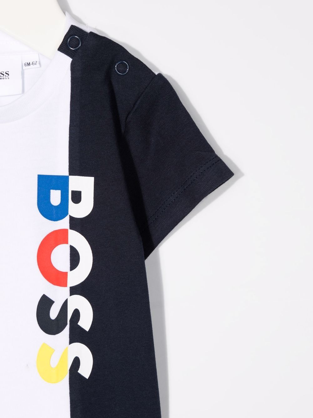 фото Boss kidswear футболка в стиле колор-блок