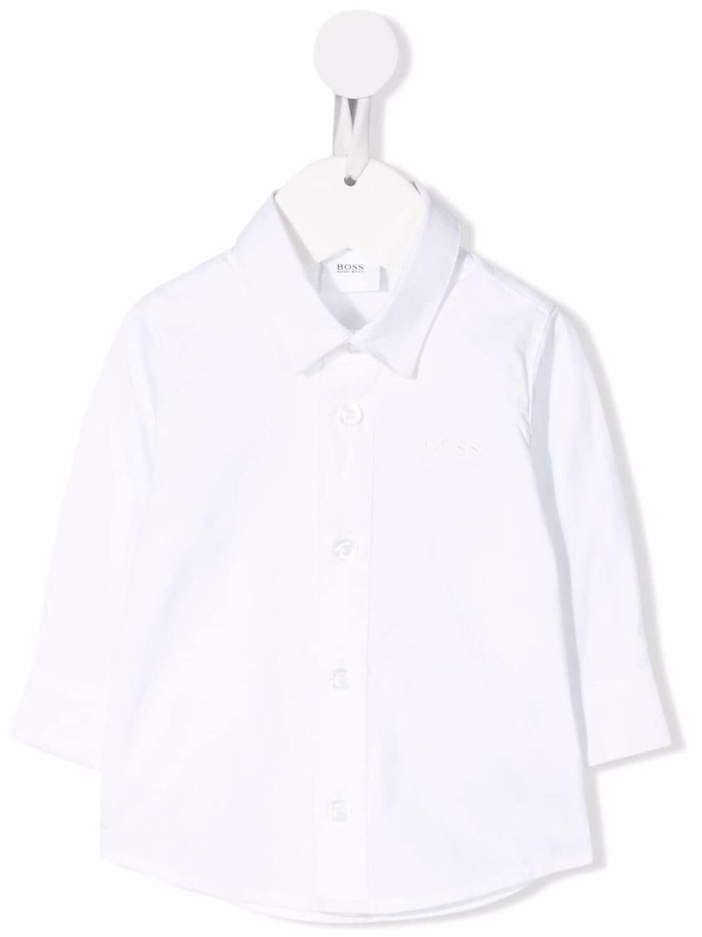 

BOSS Kidswear camisa con botones - Blanco