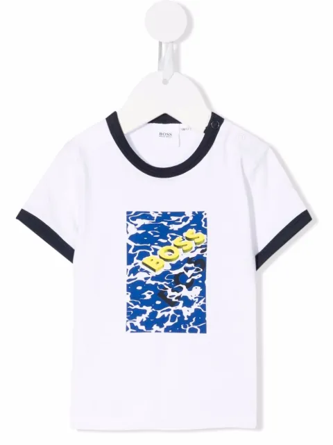 BOSS Kidswear logo-print T-shirt