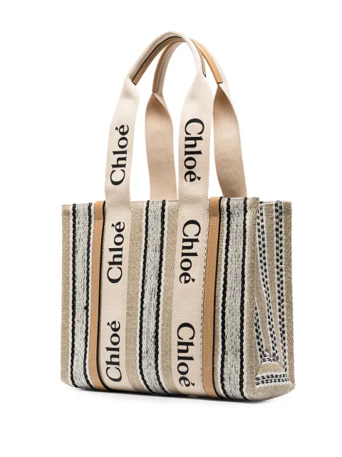 chloe woody tote bolsa