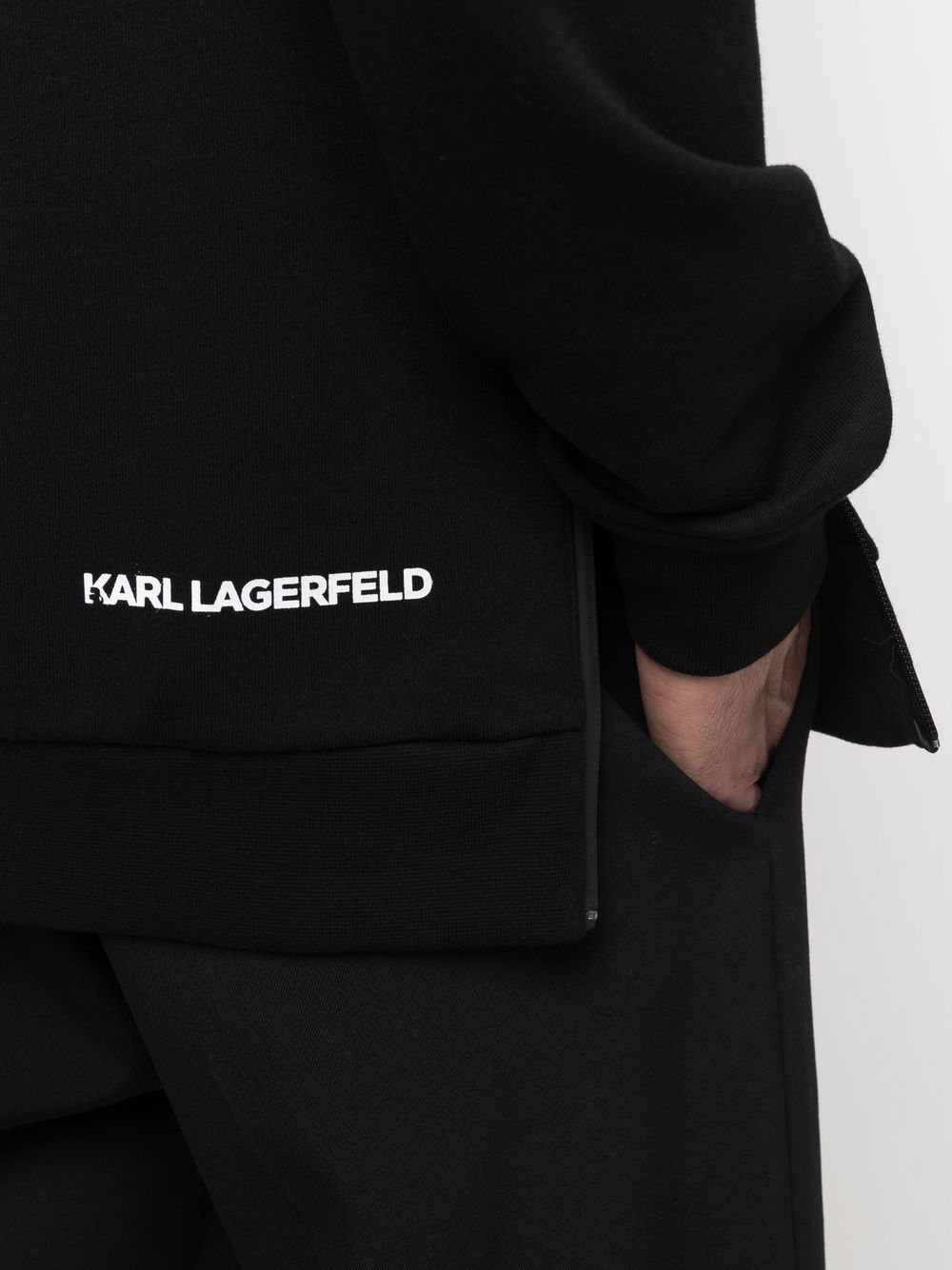 фото Karl lagerfeld толстовка с логотипом