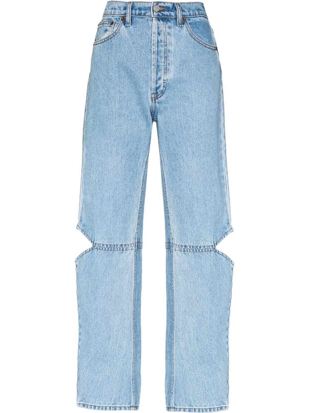 Cowgirl cut-out jeans