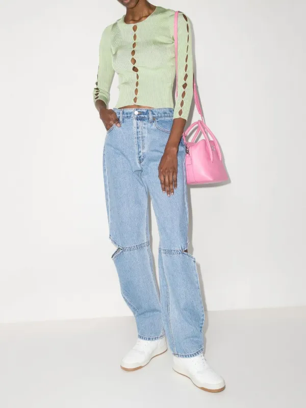 Gabe pointed flat-collar cotton shirt