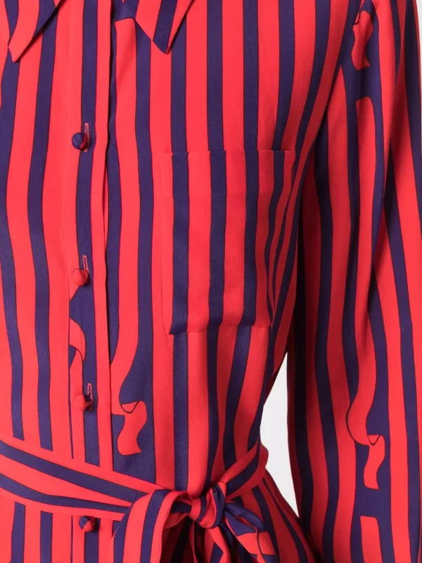 Prita striped shirt dress 