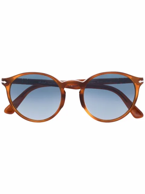 Persol Sonnenbrille mit rundem Gestell