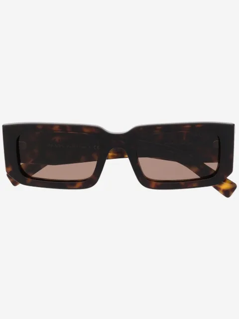 Prada Eyewear square-frame tortoiseshell sunglasses