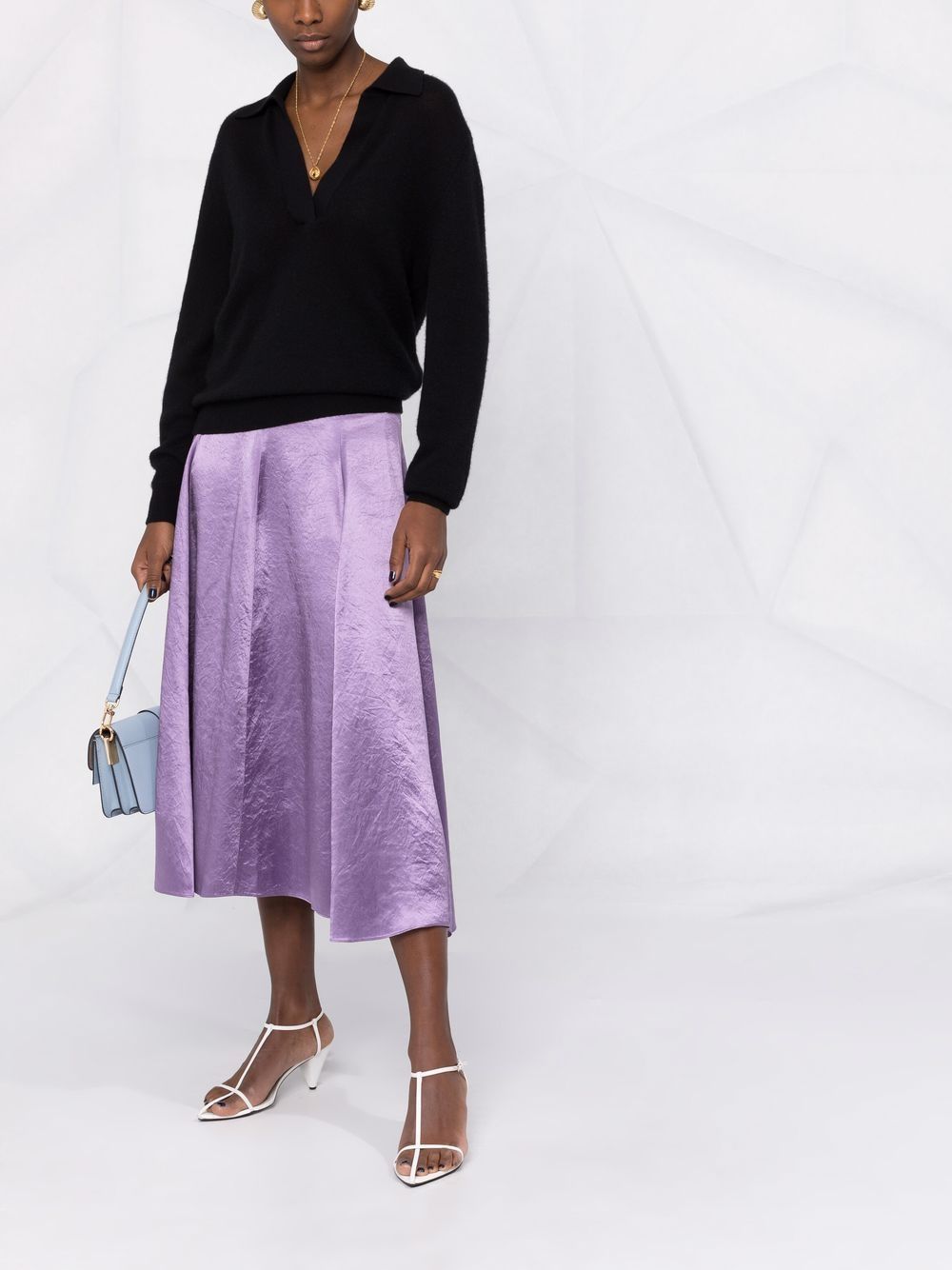 Louis Vuitton Vintage Pleated Skirt, $572, farfetch.com