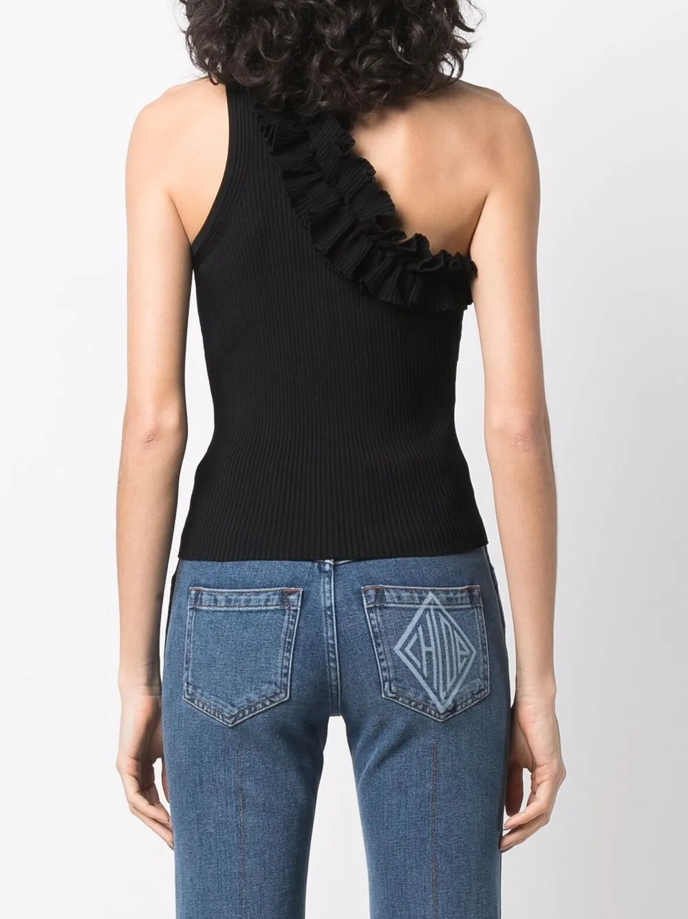 фото Zimmermann топ на одно плечо postcard