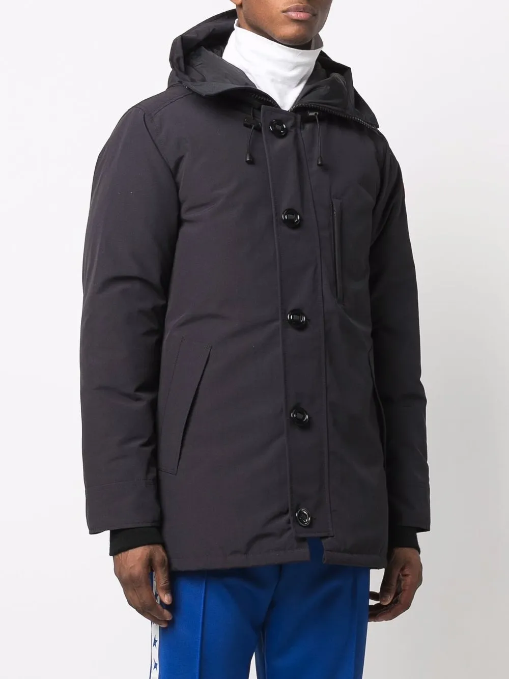 фото Canada goose пуховик chateau с капюшоном