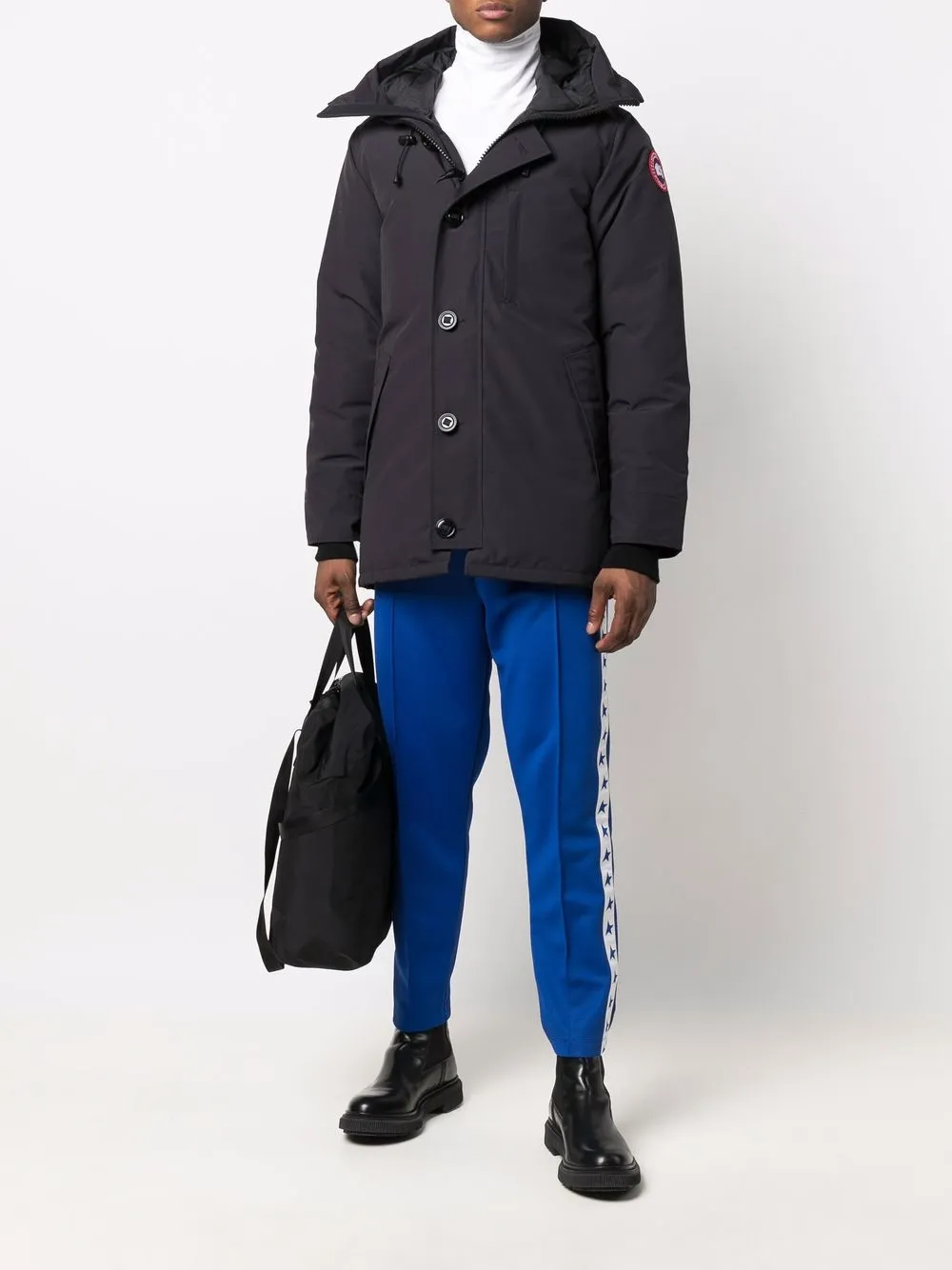 фото Canada goose пуховик chateau с капюшоном