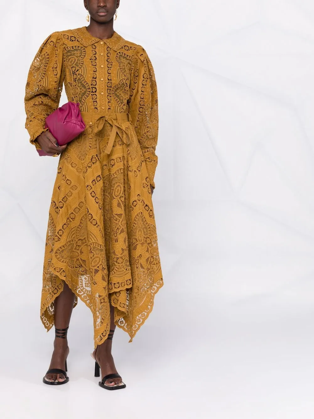 Ulla Johnson Blouse met knoopsluiting - Bruin