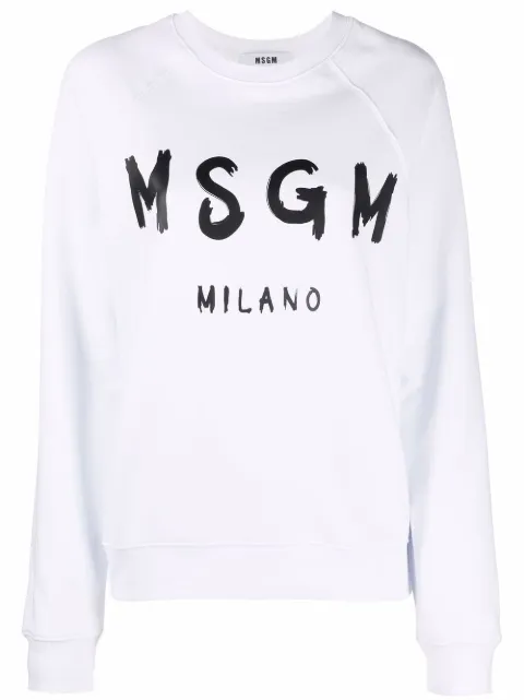 MSGM logo-print sweatshirt