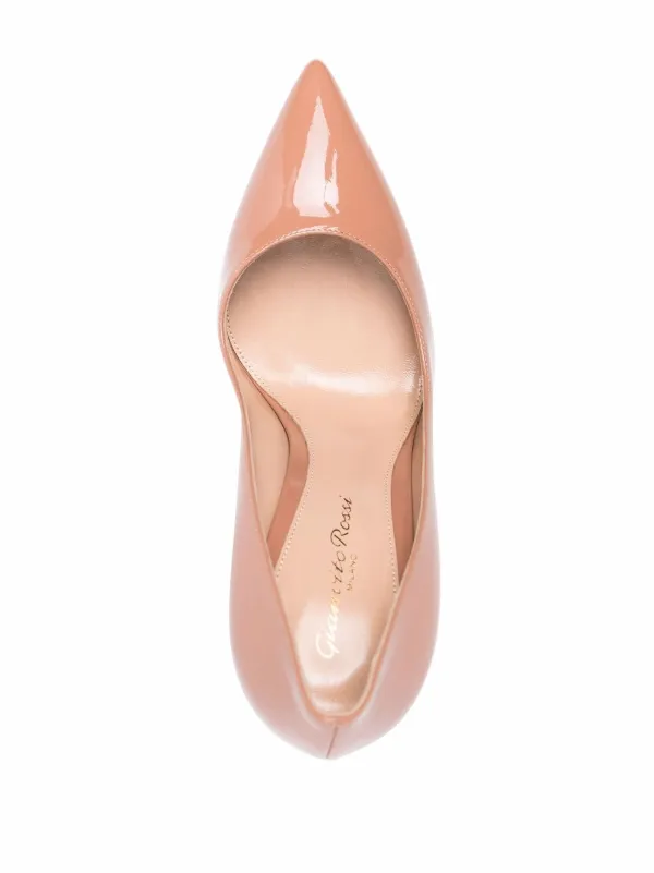 Gianvito Rossi 105 Vernice Pumps - Farfetch