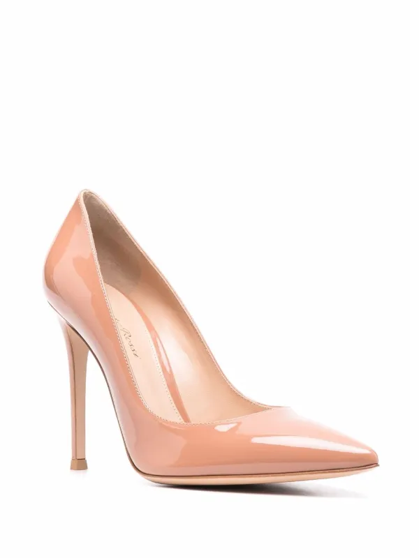 Gianvito Rossi 105 Vernice Pumps - Farfetch