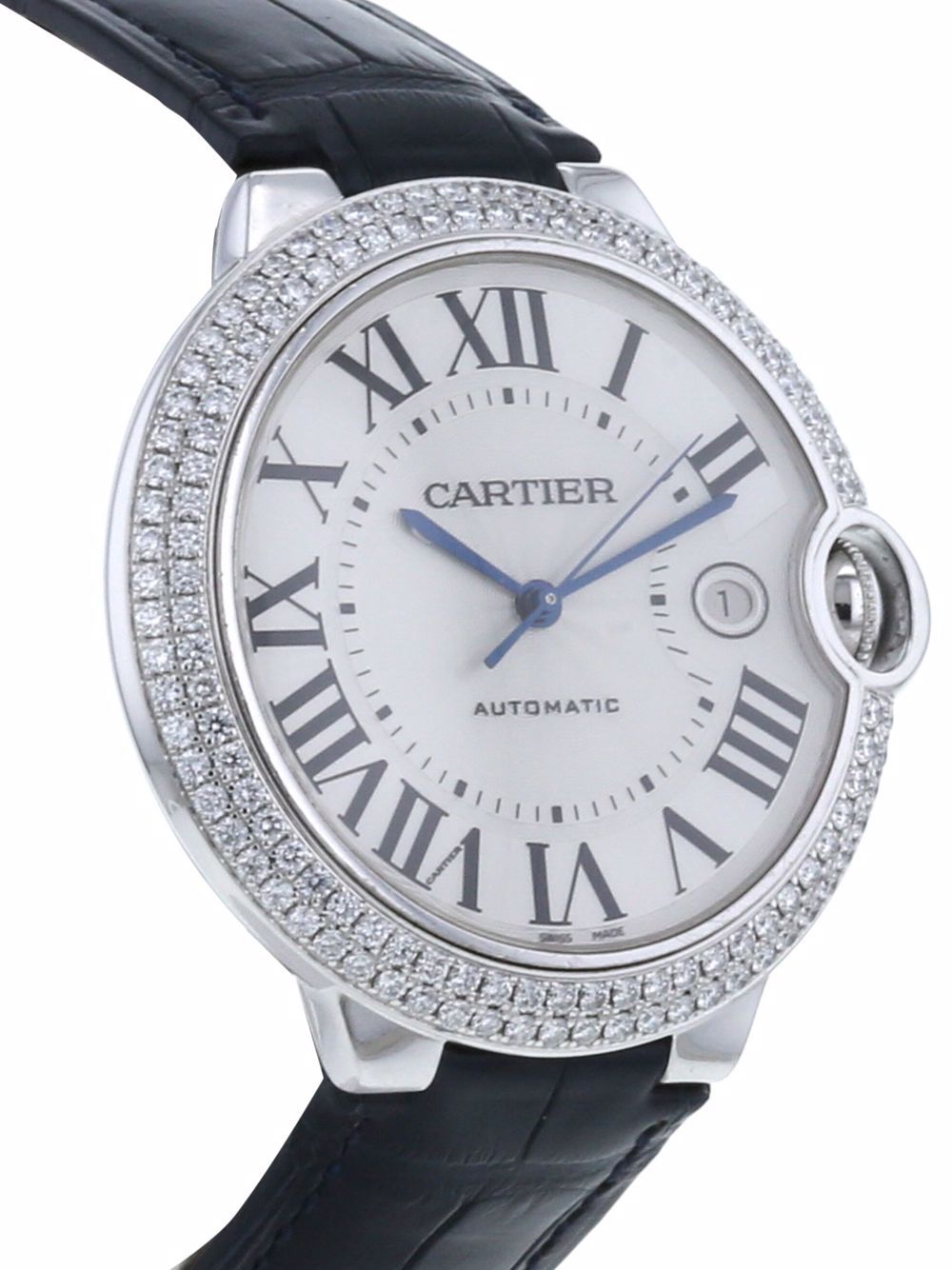 фото Cartier наручные часы ballon bleu de pre-owned 42 мм 2013-го года