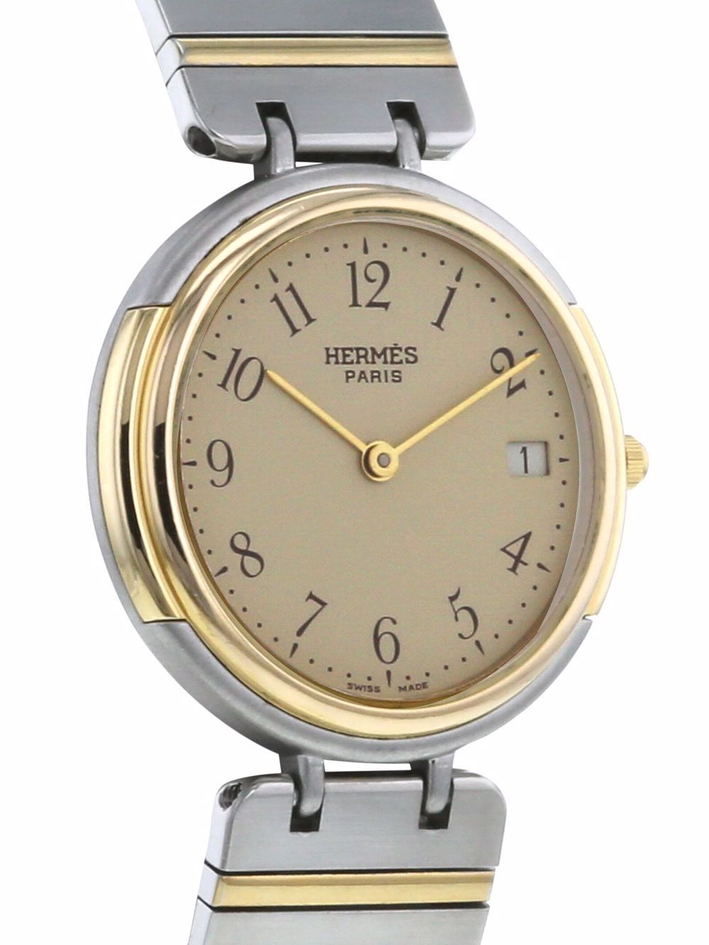 фото Hermès наручные часы windsor pre-owned 31 мм 1990-х годов