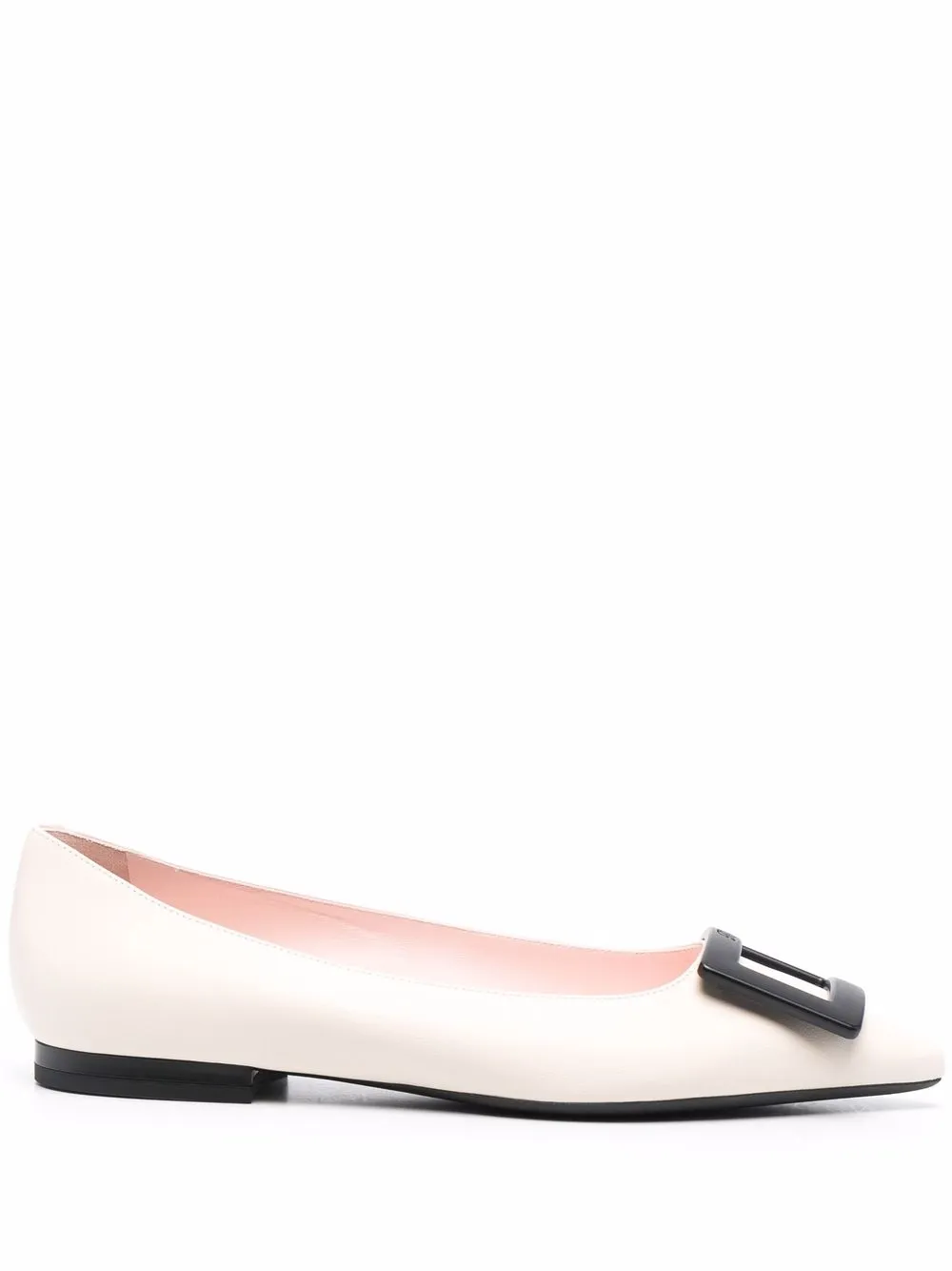 Roger Vivier flats con detalle de hebilla | neutro | Image 1
