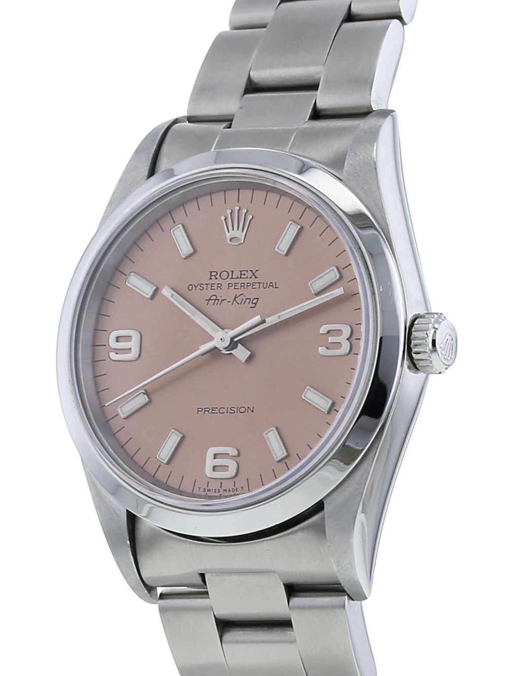 фото Rolex наручные часы air king pre-owned 34 мм 1997-го года