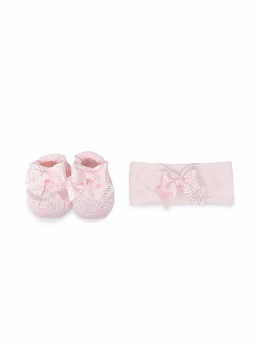 

Story Loris headband & booties set - Pink