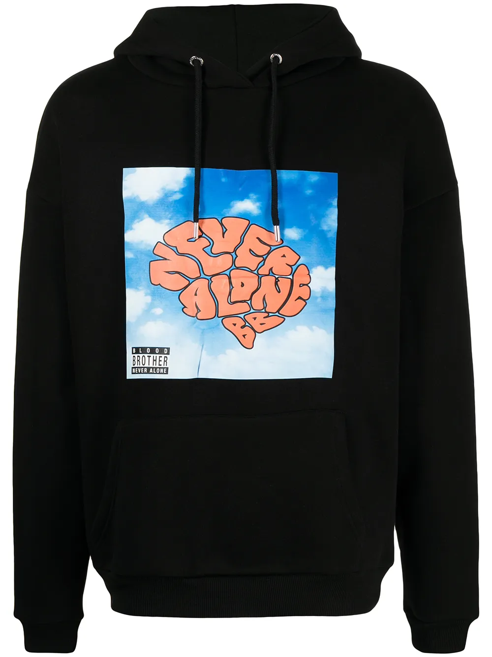 

Blood Brother hoodie Aubrey Brain - Negro