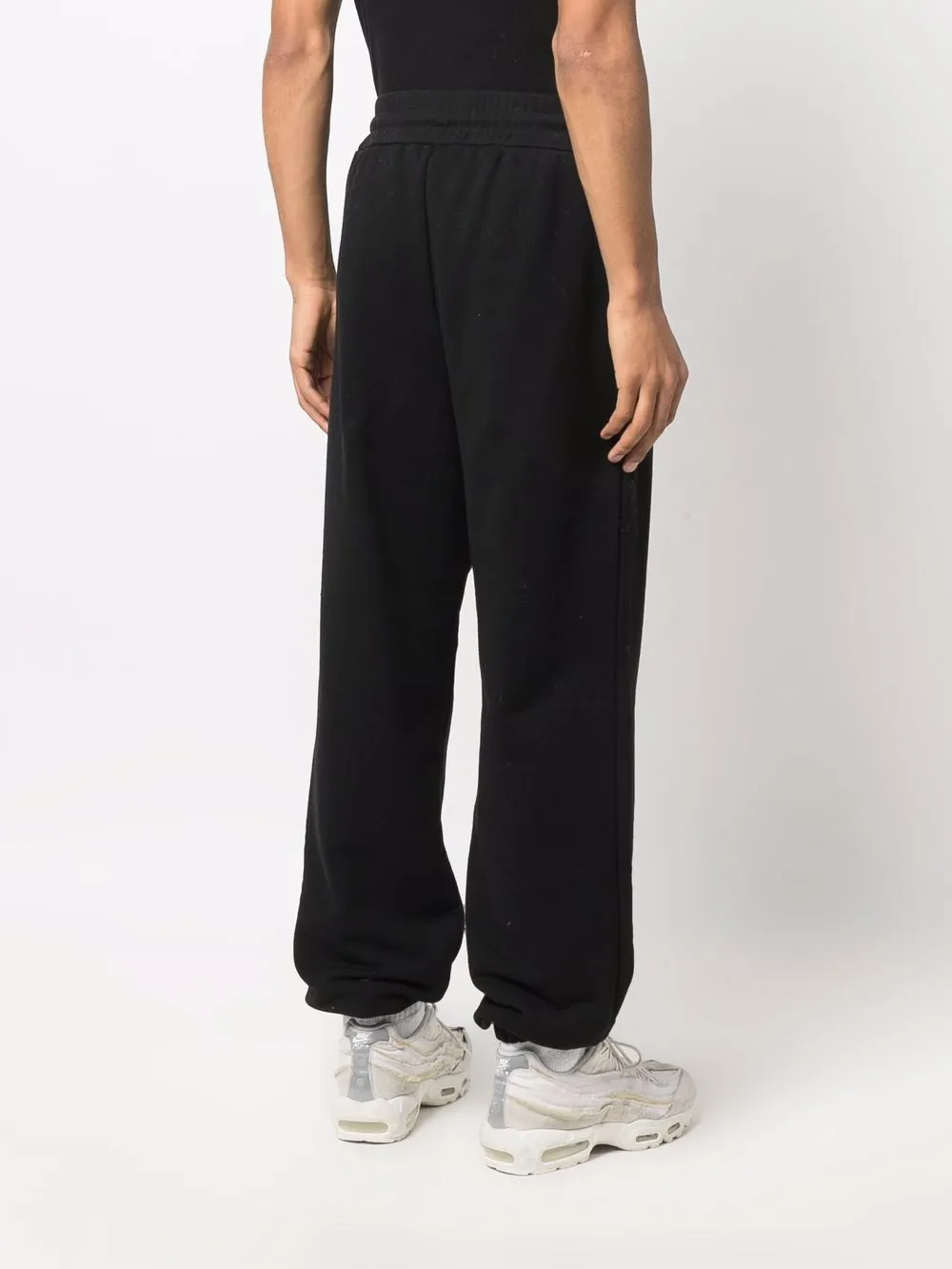 Palm Angels x Moncler trainingsbroek met patch Zwart