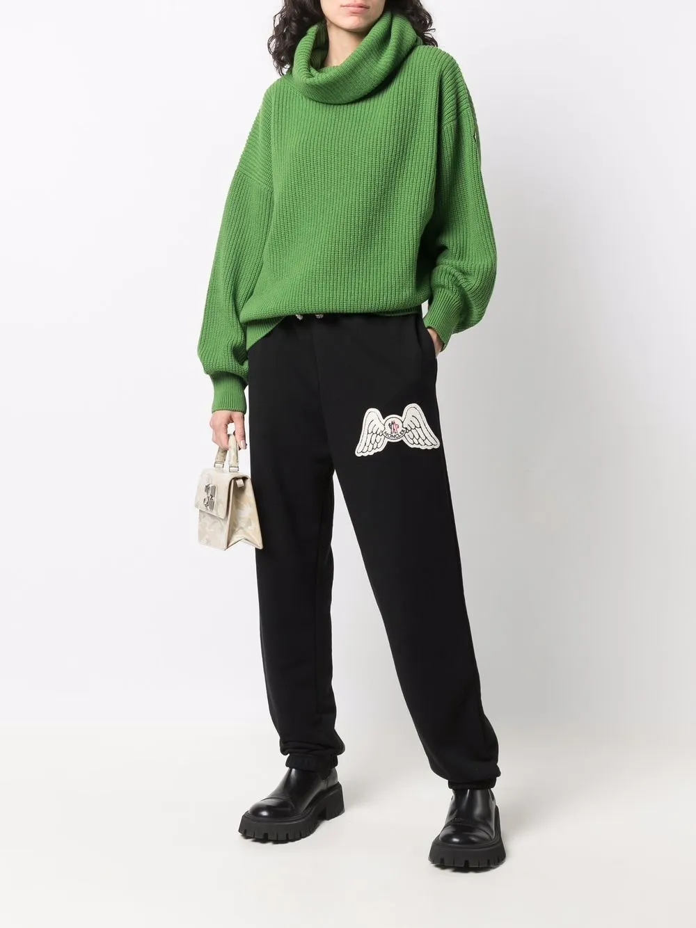 Palm Angels x Moncler coltrui Groen