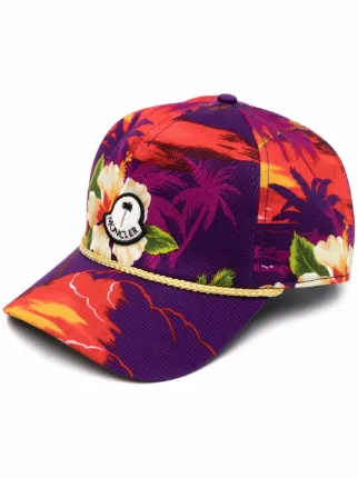 Palm Angels x Moncler Baseball Cap | Purple | FARFETCH Palm Angels x Moncler Baseball Cap | Purple | FARFETCH