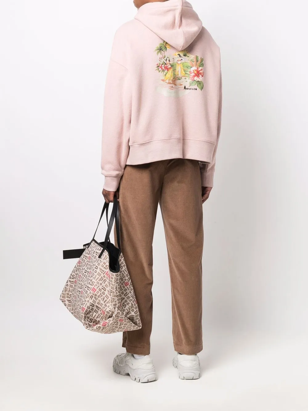 Palm Angels X Moncler Monogram Tote - Neutrals 
