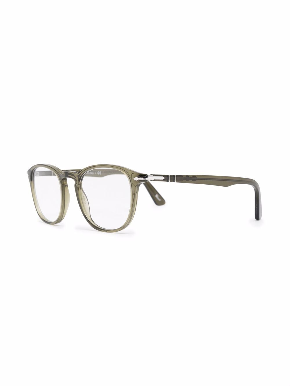 Image 2 of Persol transparent round-frame glasses
