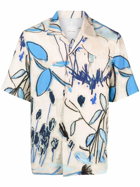 Paul Smith abstract-print Short Sleeve 