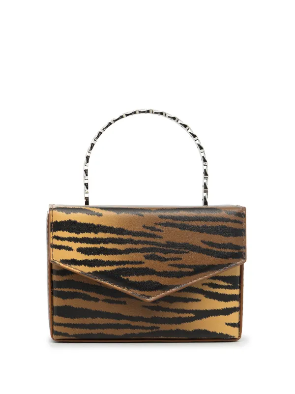 tiger print bag