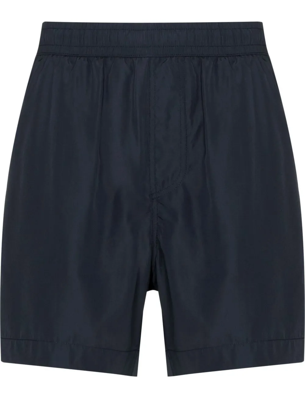 

Zegna shorts de playa con logo bordado - Azul