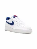 Nike Kids Air Force 1 Low ""White/Deep Royal Blue"" sneakers