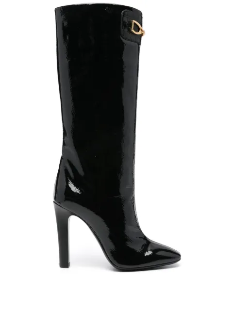 Saint Laurent botas con tacón de 105mm