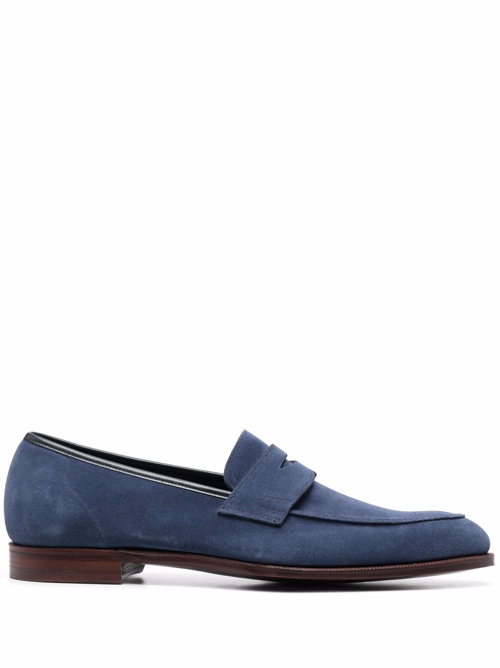 

Crockett & Jones suede loafers - Blue