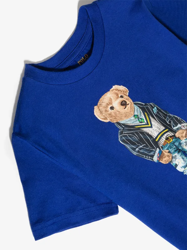 Ralph Lauren Kids Polo Bear Cotton T 